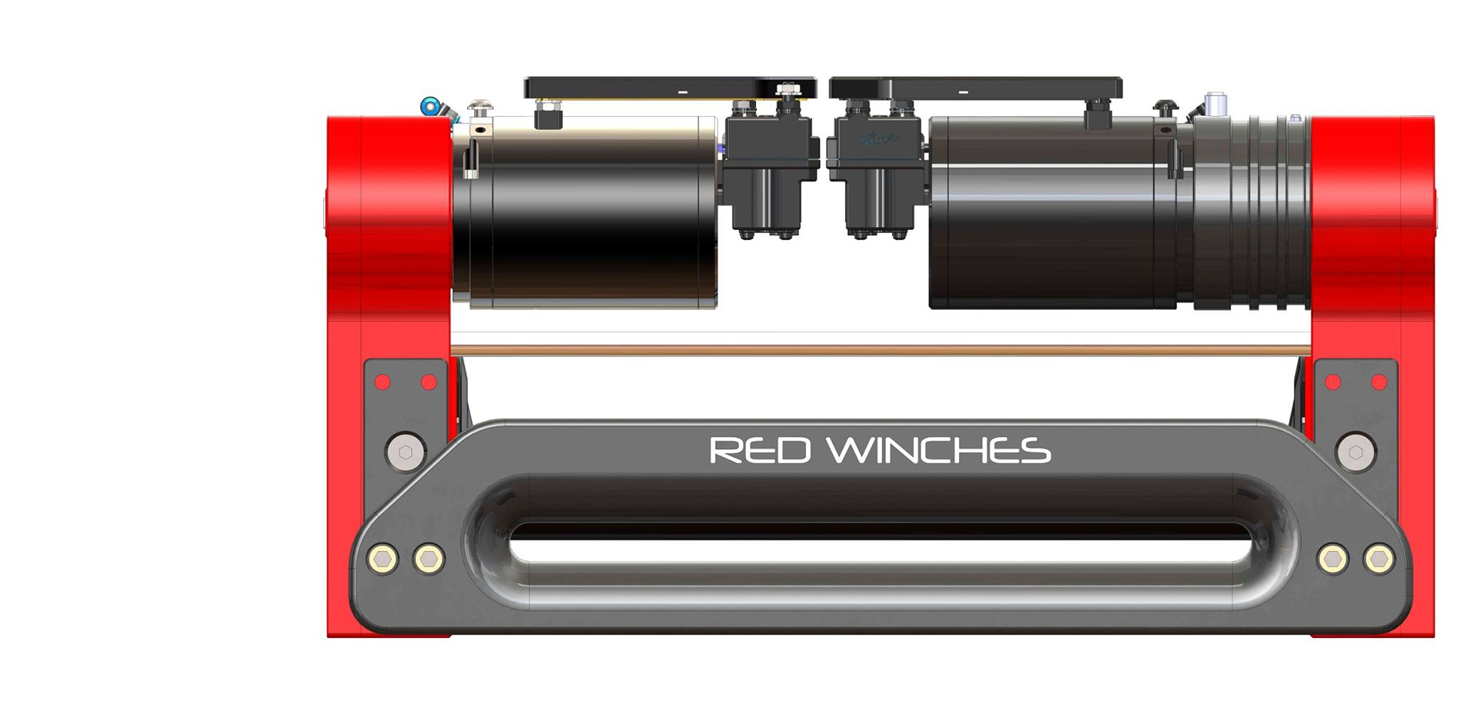 4-моторная автомобильная лебедка RED Winch Hornet 2 – Quad
