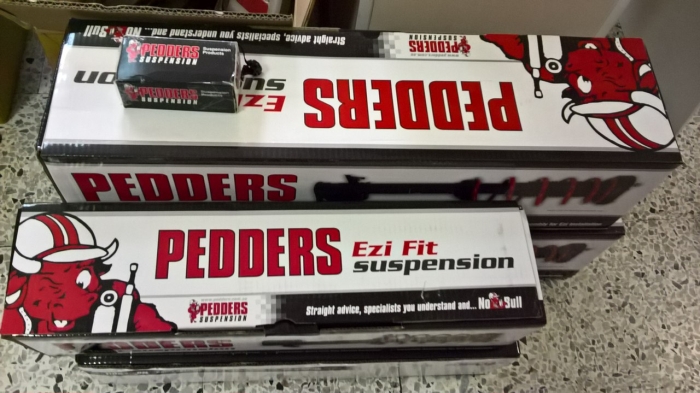 Лифт-комплекты Pedders уже в наличии в магазине EX-ROAD.