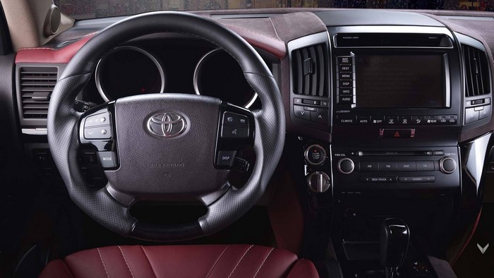 Toyota Land Cruiser Red Luxury Redux