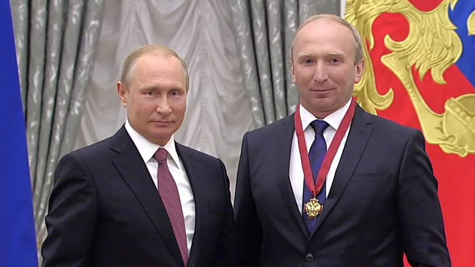 Владимир Чагин и Владимир Путин
