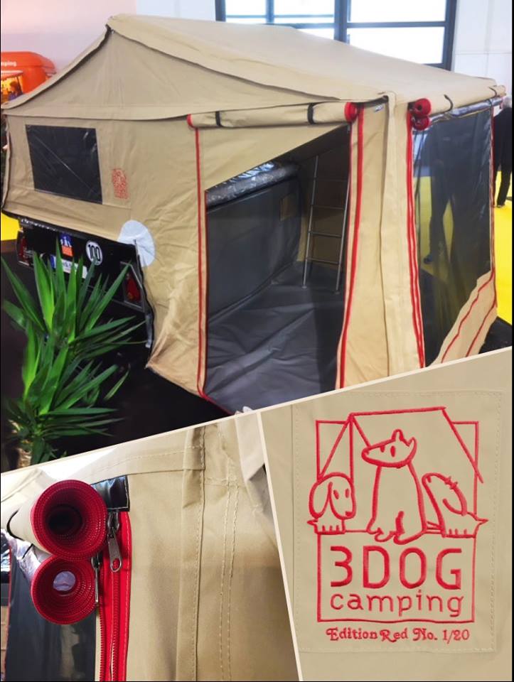 Внедорожный прицеп 3DOG camping Edition Red 