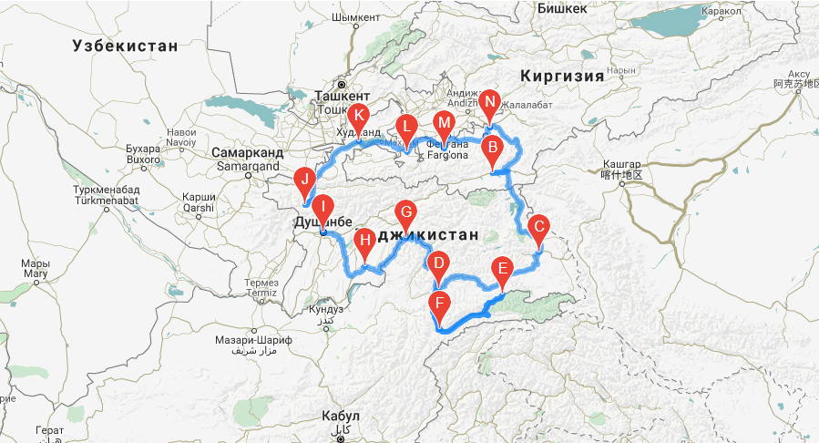 Тур на джипах по Памирскому тракту