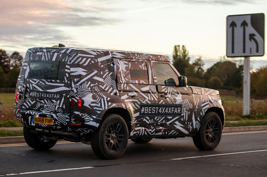 Прототип Land Rover Defender 2020
