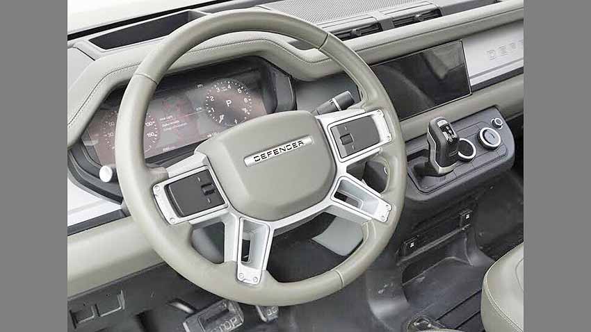 Land Rover Defender 2020. Interior?