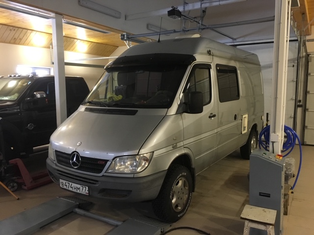 Mercedes Sprinter 4x4 автодом