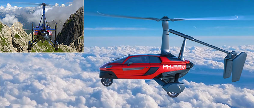 Летающий автомобиль PAL-V LIBERTY Pioneer