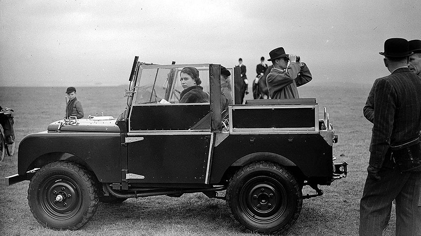 Land Rover Series I принцессы Елизаветы. 1953 год