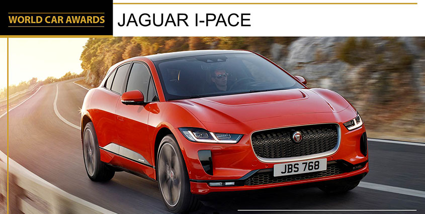 Jaguar I-Pace – Всемирный автомобиль 2019 года