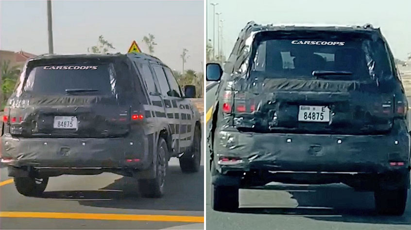Nissan Patrol тестируют в ОАЭ