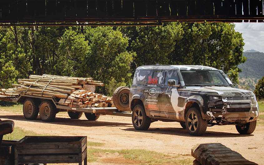 Африканские испытания нового Land Rover Defender