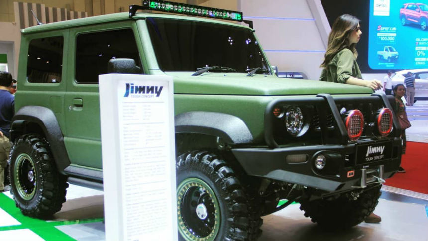 Suzuki показала концепт Jimny Tough – для жесткого бездорожья