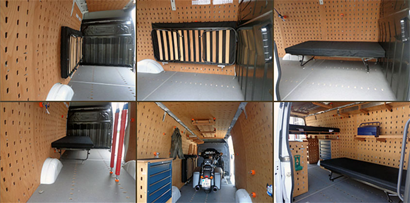 Система CargoClips для грузовых фургонов