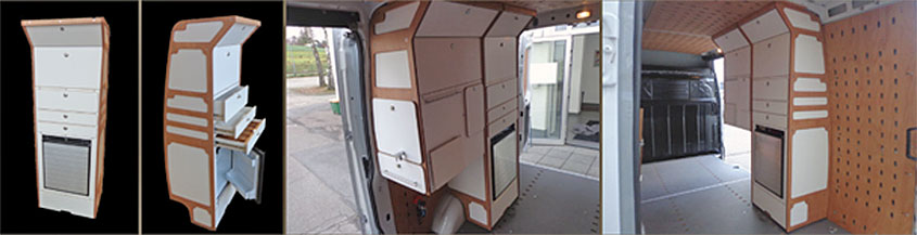 Система CargoClips для грузовых фургонов
