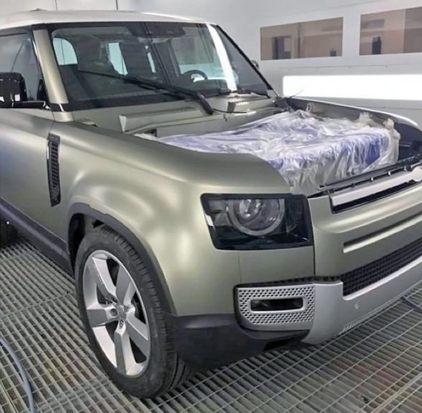 Новый Land Rover Defender - предсерийный прототип