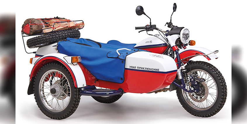 Мотоцикл Урал для приключений