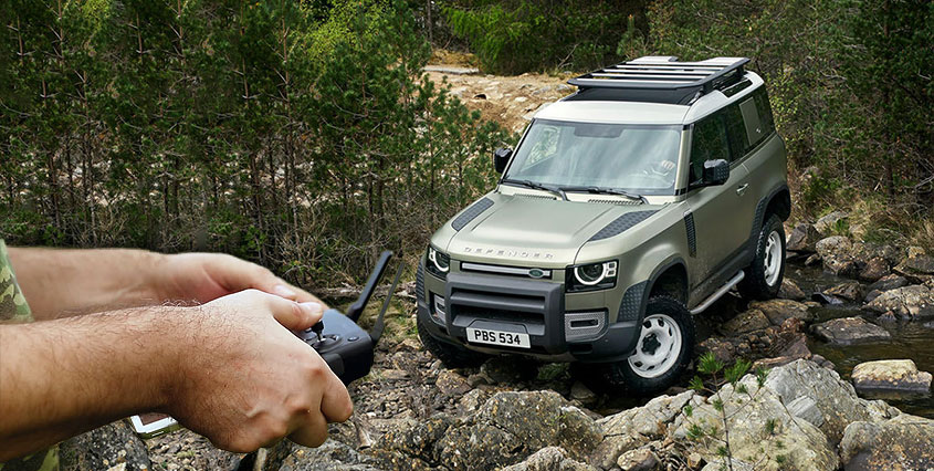 Land Rover Defender получит дистанционное управление