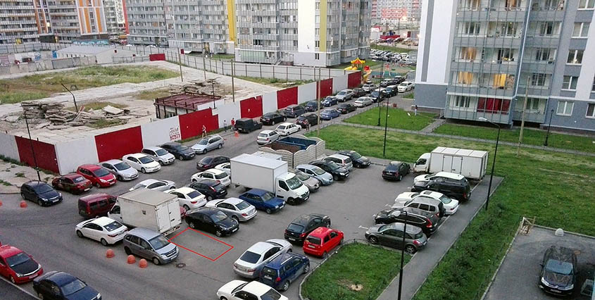Коммерческий транспорт в 2020 году парковать во дворах многоквартирных домов запрещается