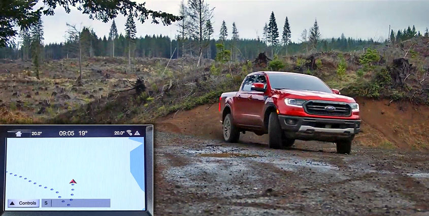 Ford узнал, что GPS-навигация умеет записывать треки