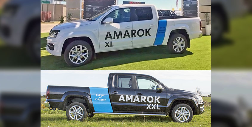 Volkswagen Amarok - удлиненные версии для Австралии