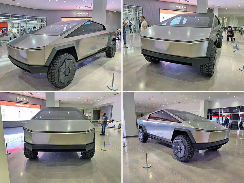 Tesla Cybertruck в автомобильном музее Петерсона