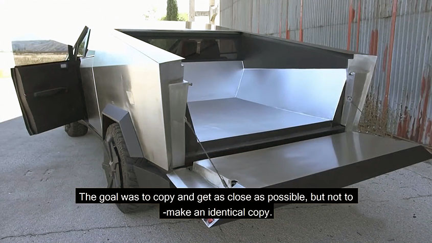 В Боснии из Ford Raptor F-150 построили Tesla Cybertruck