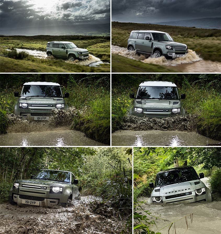 Объявлены российские цены на все комплектации Land Rover Defender
