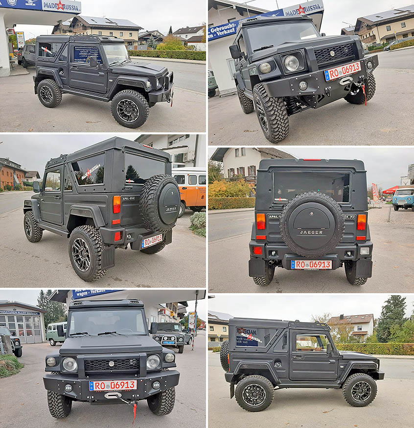 Внедорожники Апал-21541 «Сталкер» продаются в Германии за 20 тыс. евро