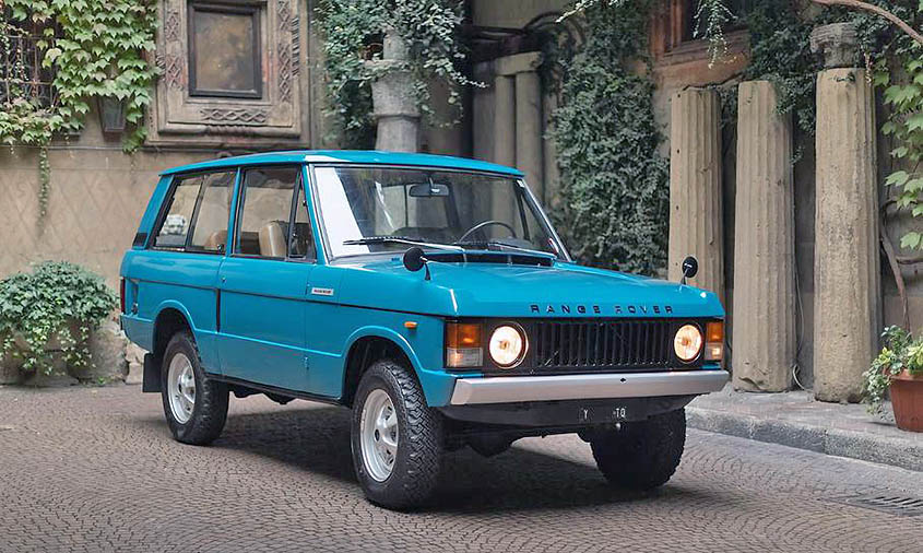 К 50-летию модели Range Rover аутентично отреставрируют внедорожник первого поколения