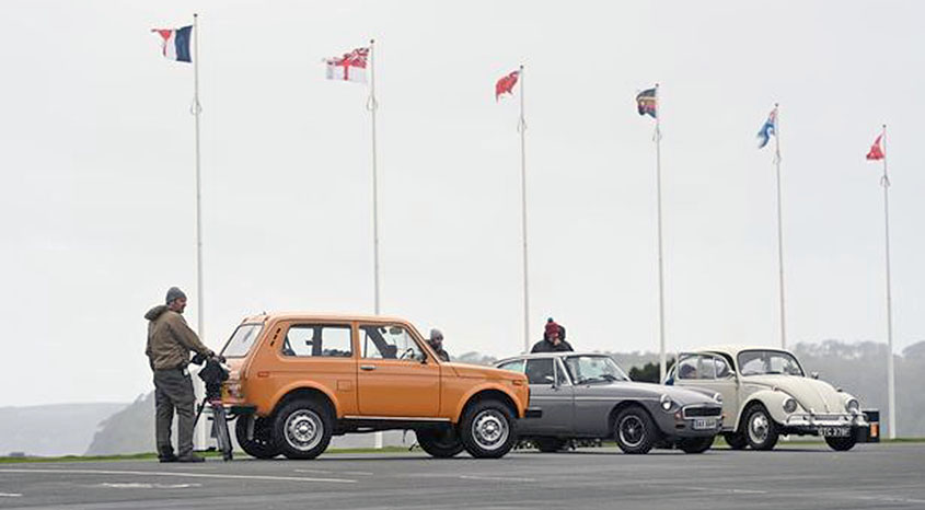 Русскую Ниву 1979 года снимают для популярного британского шоу Top Gear