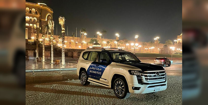Toyota Land Cruiser 300 поступил на службу в полицию Арабских Эмиратов