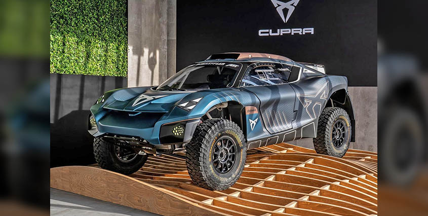 Новая гоночная Cupra сделана с применением натурального льна и технологии 3D-печати