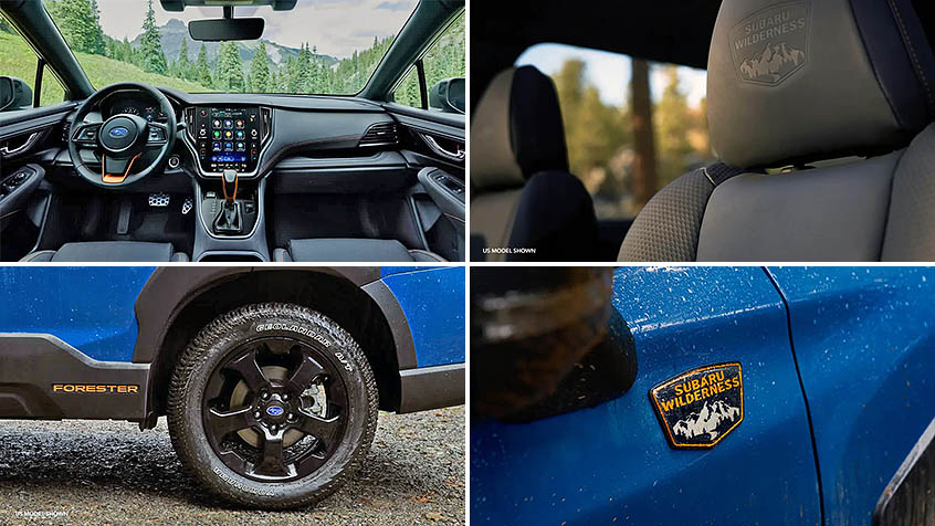 Северной Америке представили обновленный Subaru Forester и его внедорожную модификацию Forester Wilderness