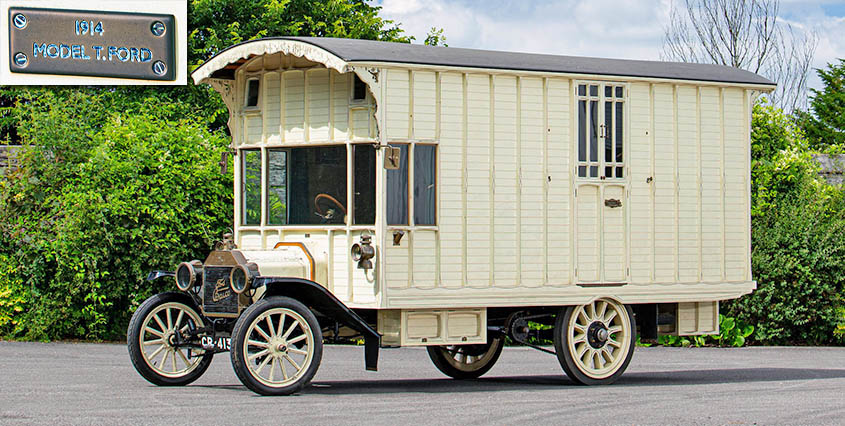 Самый старый автодом в мире выставлен на аукцион в Британии