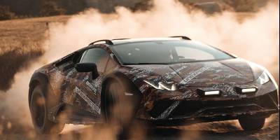 Lamborghini показала «внедорожный» Huracan на видео
