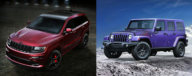 Jeep представил две новых спецверсии внедорожников