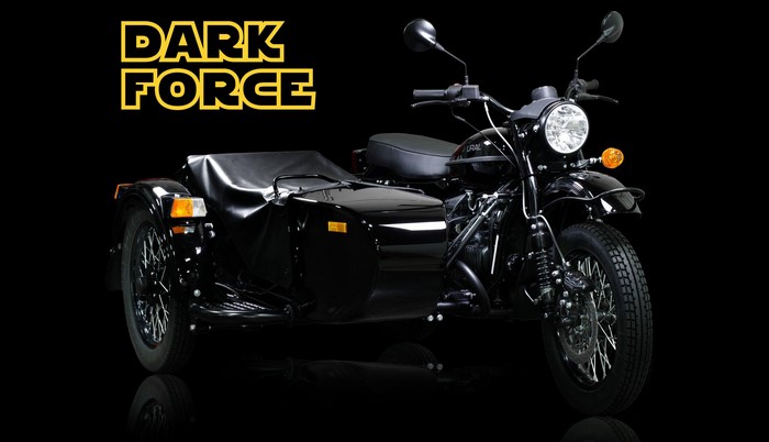 Лимитированная серия мотоциклов Ural Dark Force