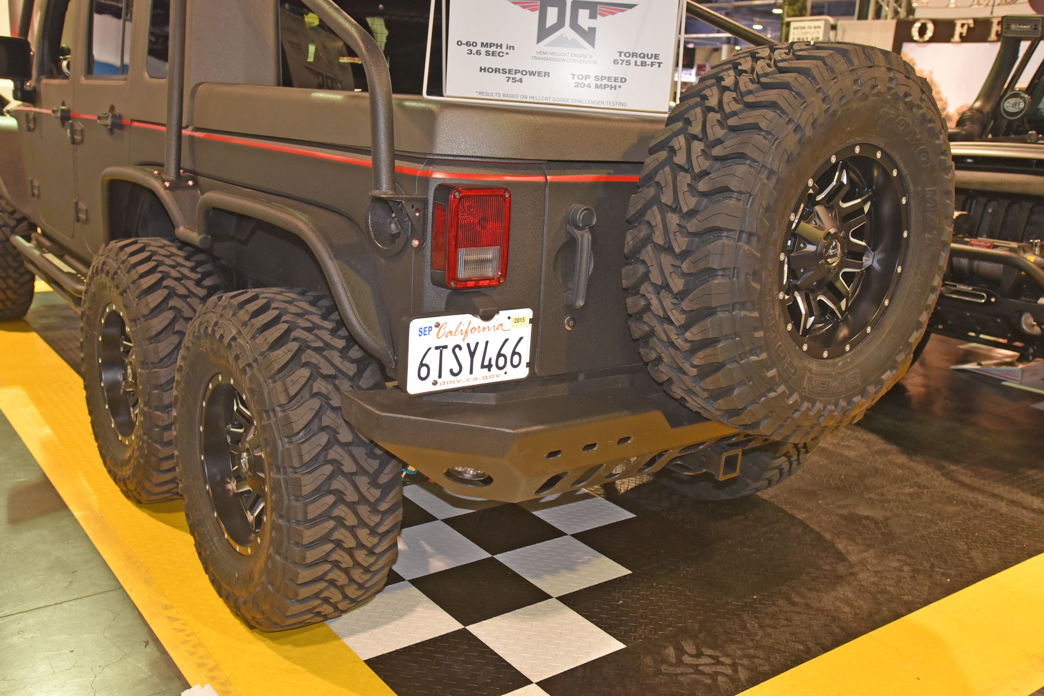Дикий кабан на шести ногах: Jeep Wrangler JK6 Hellhog