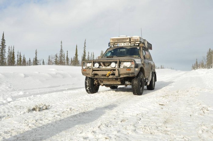 Автомобильная экспедициz Mobius Eurasian Arctic Challenge 2016