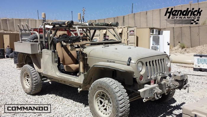 Jeep Wrangler отправляют в армию