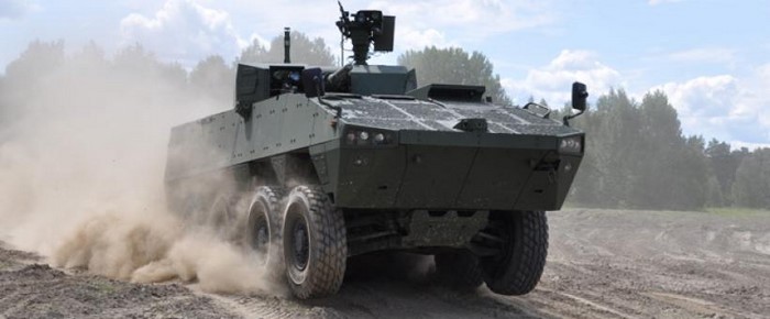 Финская Patria завершила разработку новейшей версии БТР Аrmoured Modular Vehicle XP 