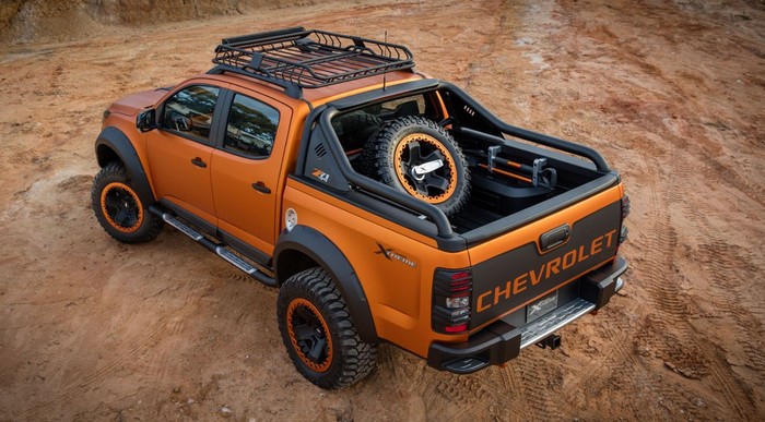 Chevrolet показал новый экстремальный Colorado и премиальный Trailblazer
