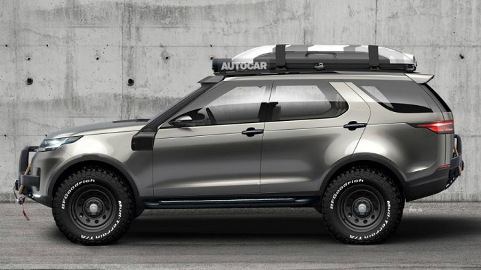 Новый Land Rover Discovery приспособят к тяжелому бездорожью