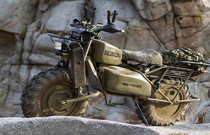 Армейский мотовездеход Rokon Trail-Breaker Dirt Bike 