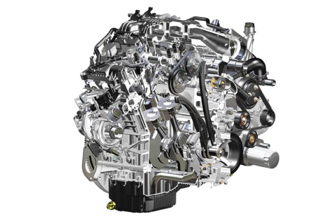 мотор EcoBoost 3,5 л Ford F-150 2017 года