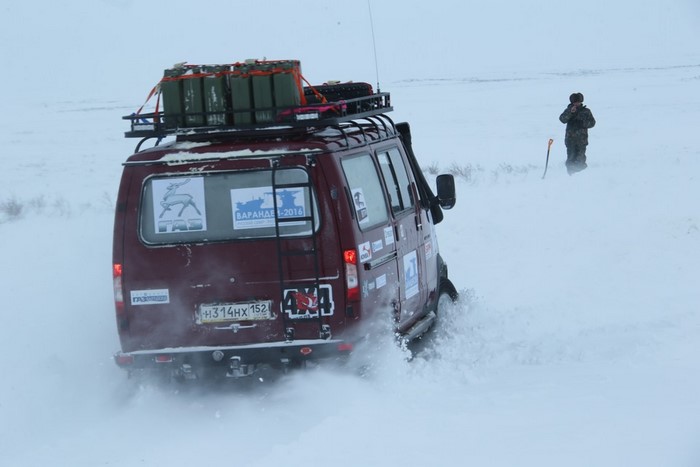 Арктическая экспедиция на Соболях 4х4 