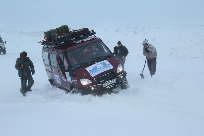 Арктическая экспедиция на Соболях 4х4