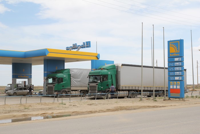 Цена на топливо в Казахстане