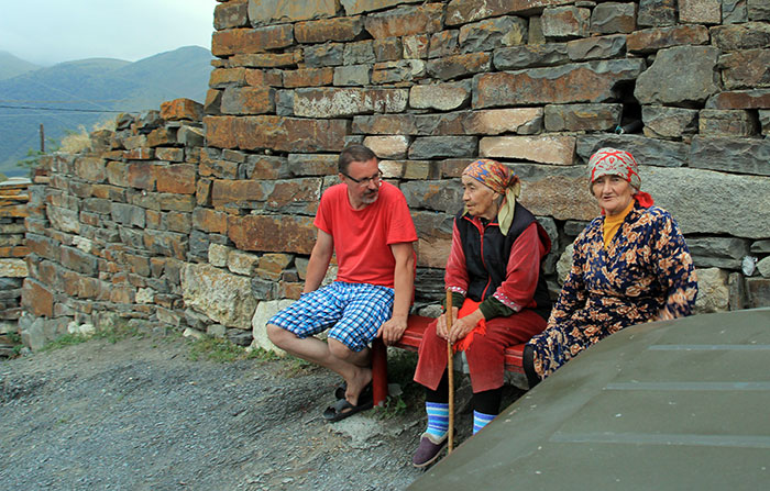 Внедорожная экспедиция по Северной Осетии. Село Камунта