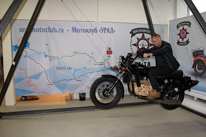 Вилли-машина на базе мотоцикла Урал